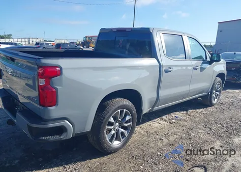 2024 Chevrolet Silverado 1500 4Wd Short Bed Rst из США, поврежденный, VIN 1GCUDEED3RZ370320